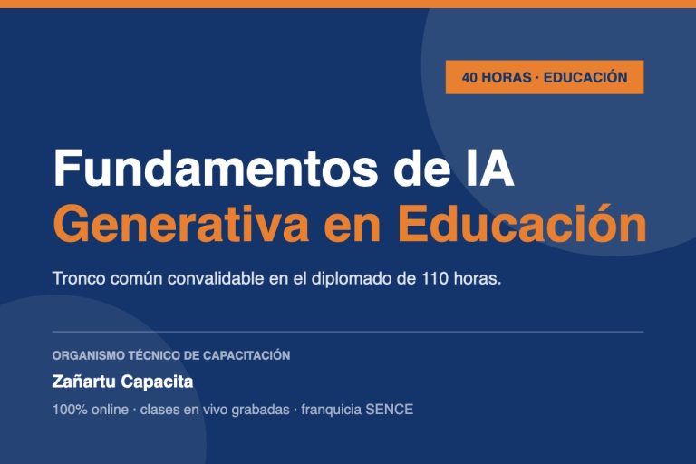 Curso: Fundamentos de IA Generativa Aplicada a la Educación